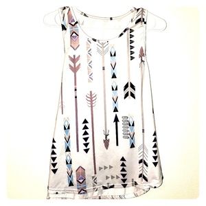 Tribal with Arrows Tank Top